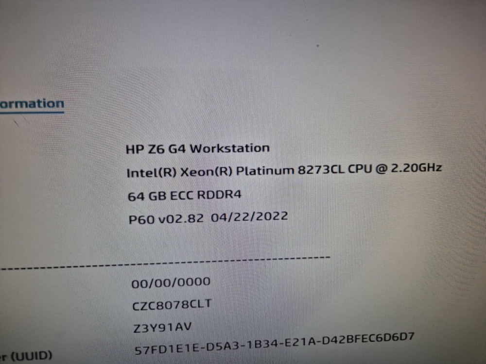 Intel Xeon Platinum 8273CL CPU Processor 28 Core SRF81 38.5MB L3 Cache LGA 3647