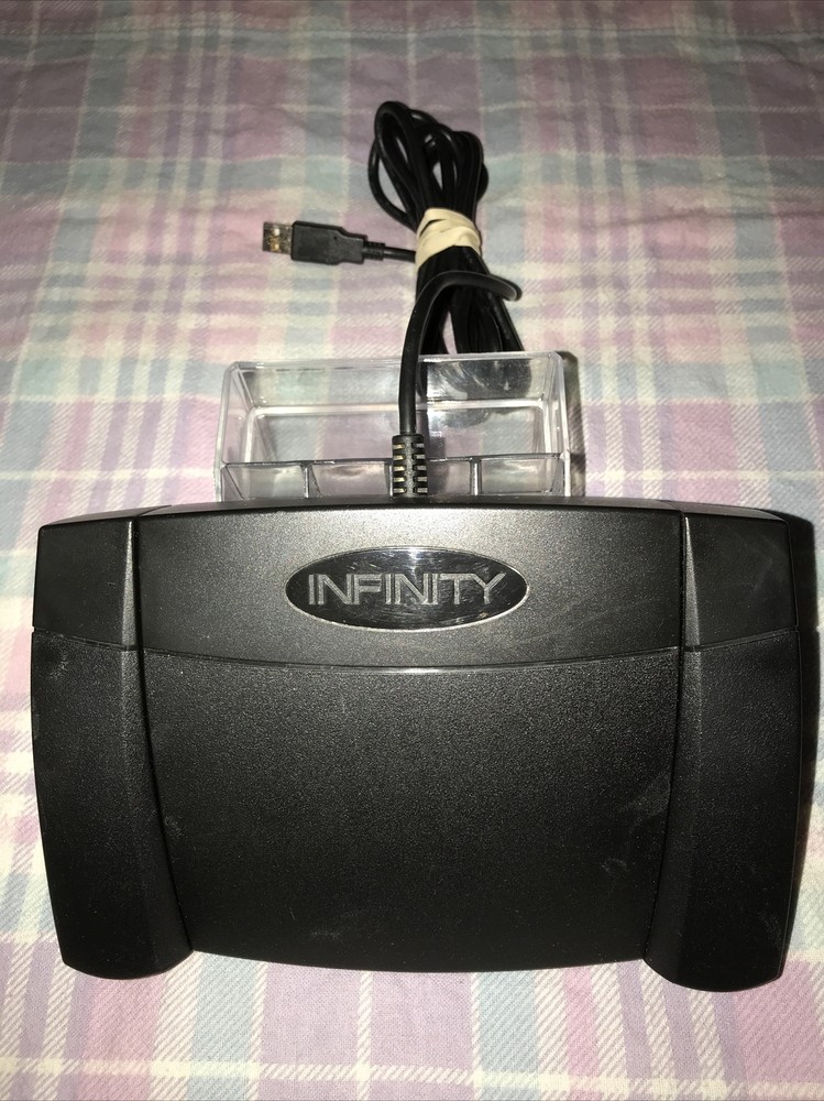 Infinity IN-USB-2 Digital Foot Control Pedal For Transcription TESTED WORKING