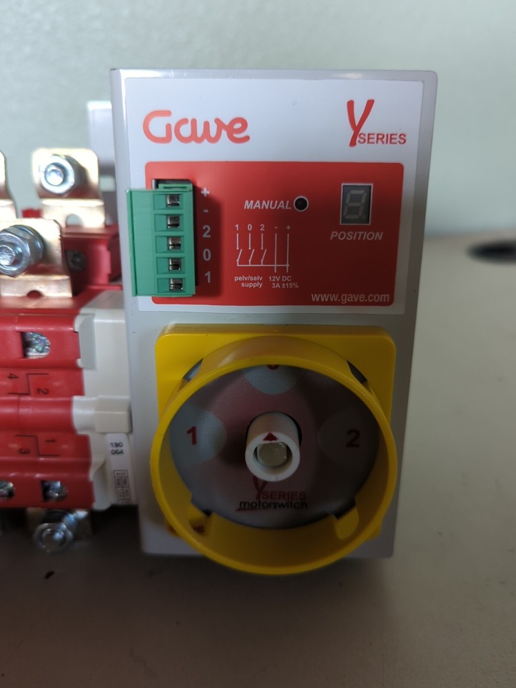 GAVE Y221DB101 Y Series Motorized Changeover Transfer Switch