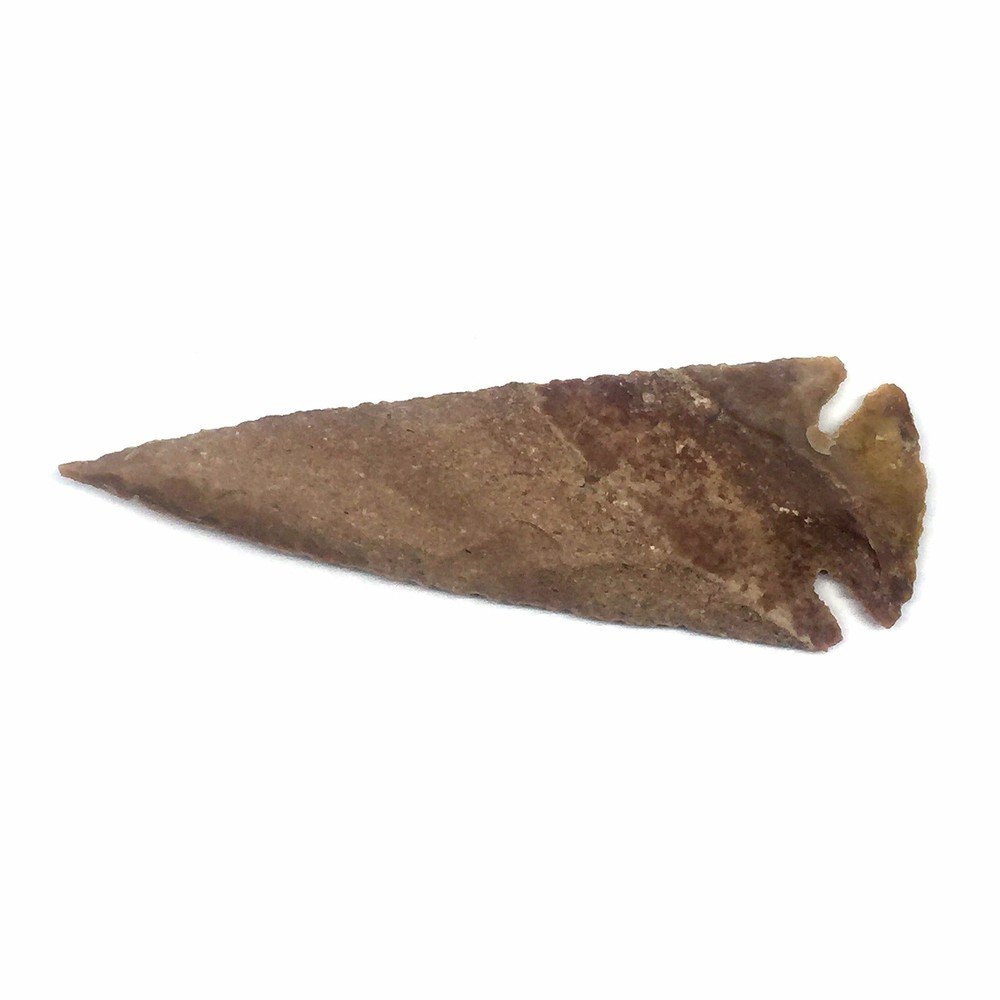 5" Hand Knapped Agate Arrowhead Spear Point Modern 4