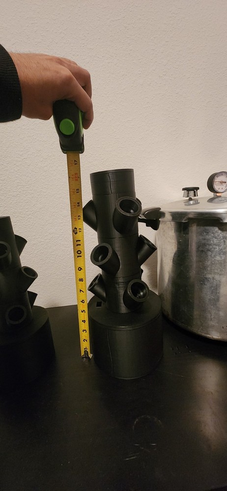 3D Printed USB Hydroponic Tower | Vertical Garden | 3 Sizes | Large