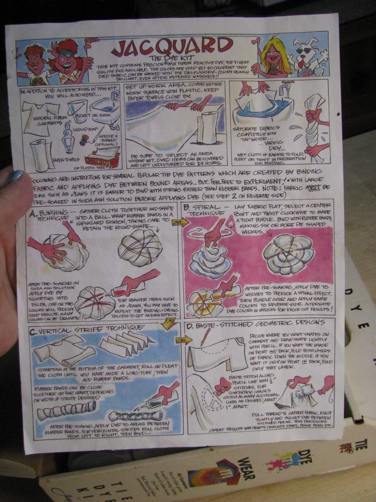 Jacquard Tie Dye Kit