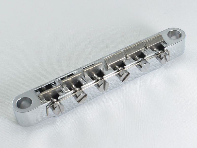 KTS PR-01EPSET Titanium Bridge Set for Epiphone, Chrome