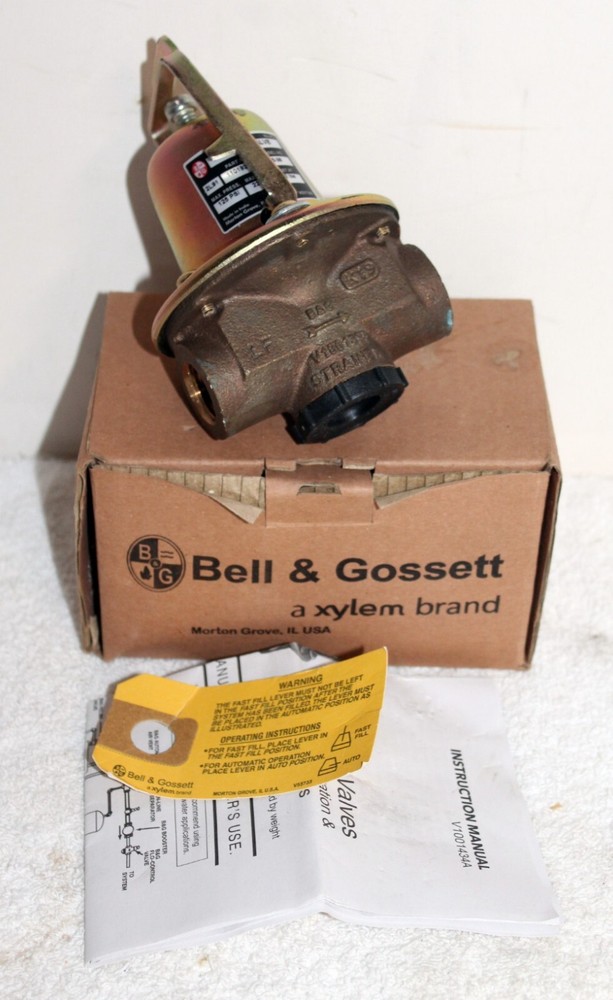 Bell & Gossett FB-38 Reducing Water Valve ~ 2L91 110192LF ~ New Open Box NOS