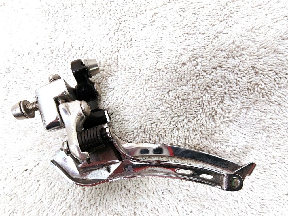 FSA Double Front Derailleur | 10-Speed | Braze-On Bottom-Pull | Chrome