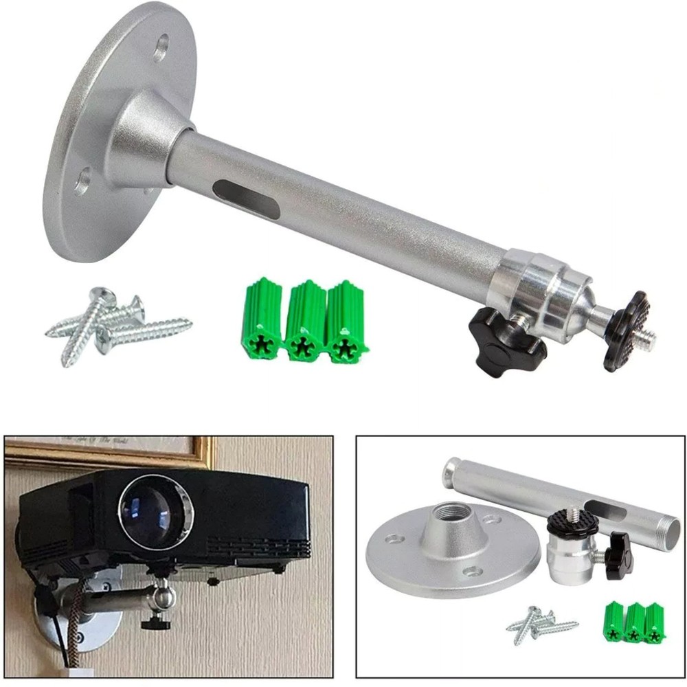 360° Rotatable Universal Wall Ceiling Mount Stand For Mini Projector DVR Camera