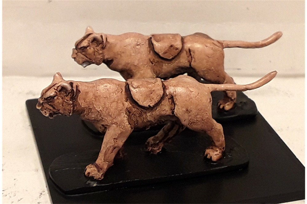 15mm Fantasy Tigers (2 figures)