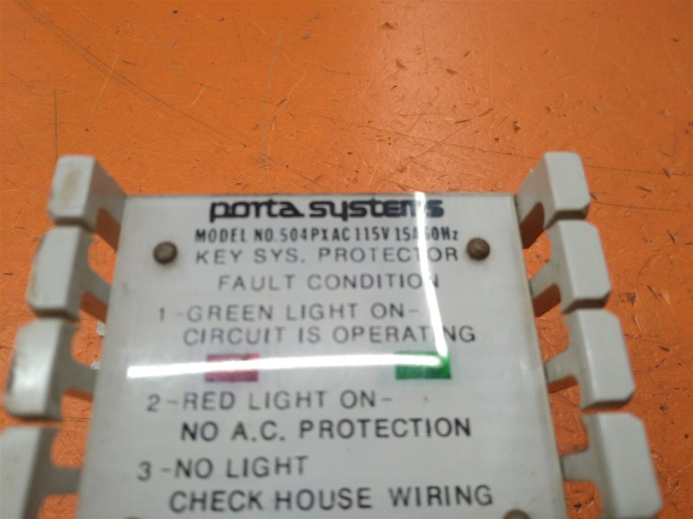 ⭐️⭐️⭐️⭐️⭐️ Porta System 504PXAC Six Pair Protector