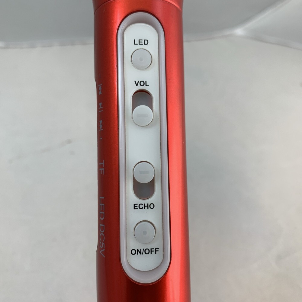 Samsonico Red Karaoke Microphone & Speaker Tested And Working!