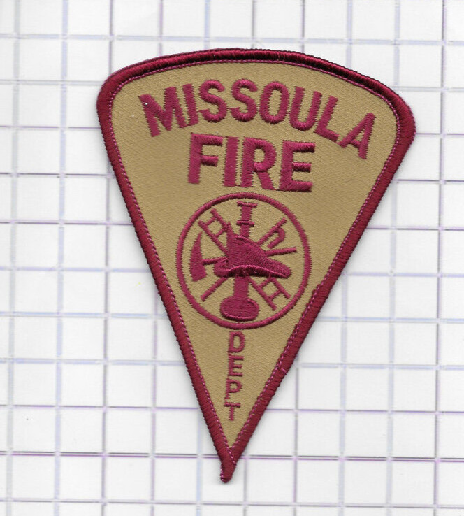 Fire Patch -MISSOULA Tan/Red