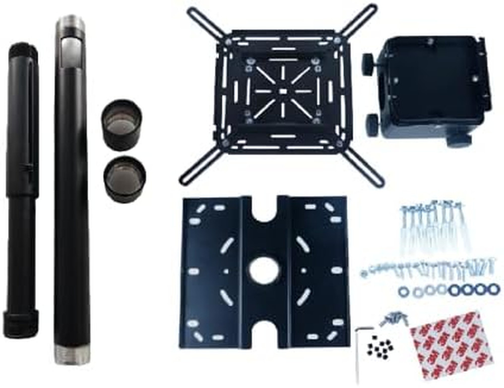 ,Projector Celling Mount with Universal Mounting Plate-Ht30-Blk,Mounting Type: V