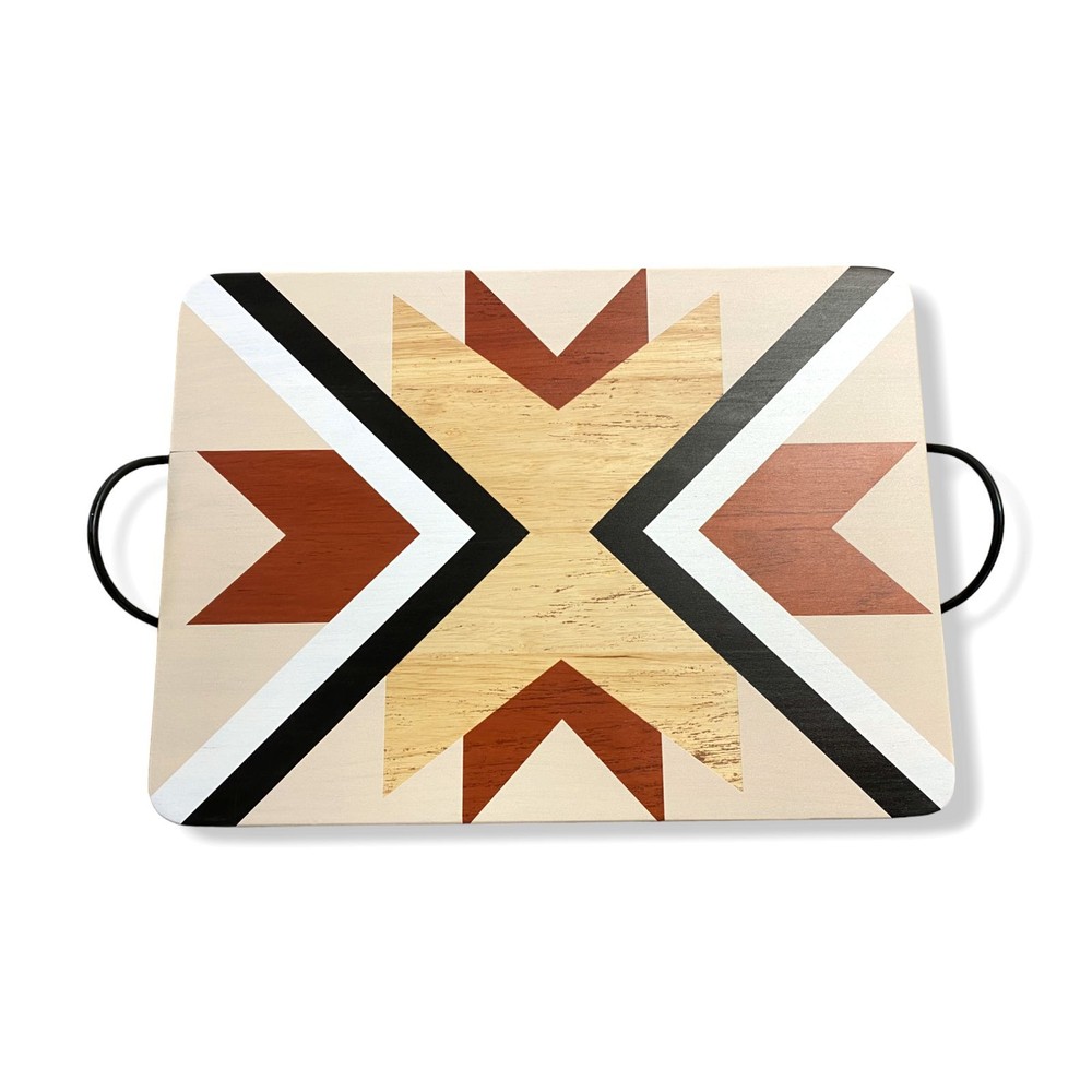 $100 Thirstystone Beige Southwest Pattern Cheese Board