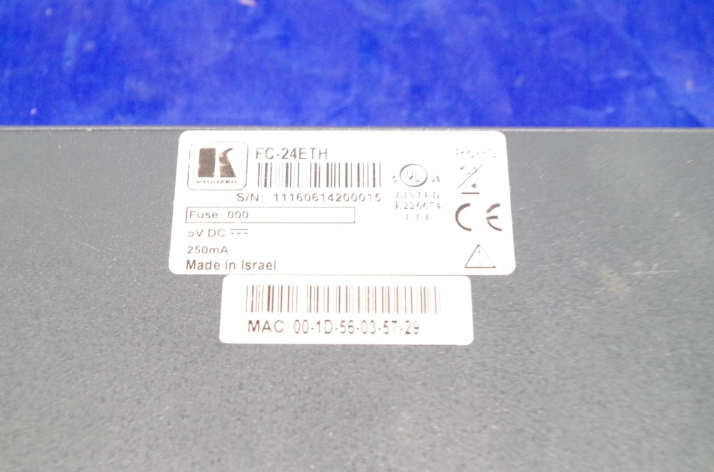 Kramer FC-24ETH 4 Port Serial Control Gateway/ Ethernet Controller READ