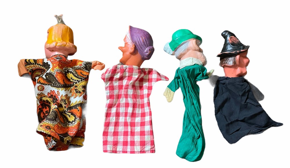 Vintage German Puppets 11” H