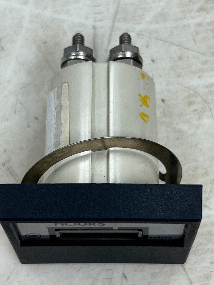 👀 CROMPTON / WESTINGHOUSE 549-15 PANEL MOUNT ELAPSED TIME METER
