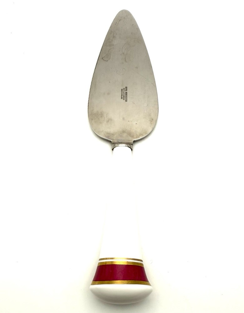 Royal Worcester Howard (Ruby) Fine Bone China Cake Slice / Server 1989 - 1994
