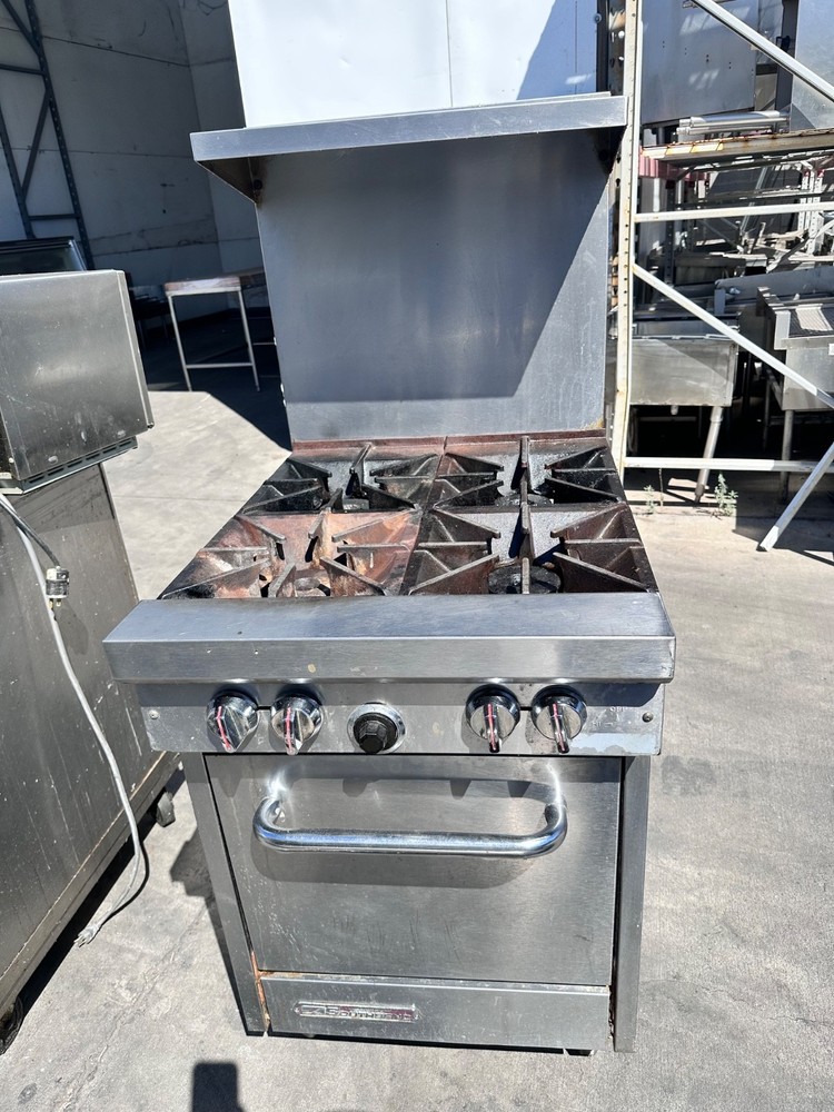 Southbend S24E 4 Burner with Oven