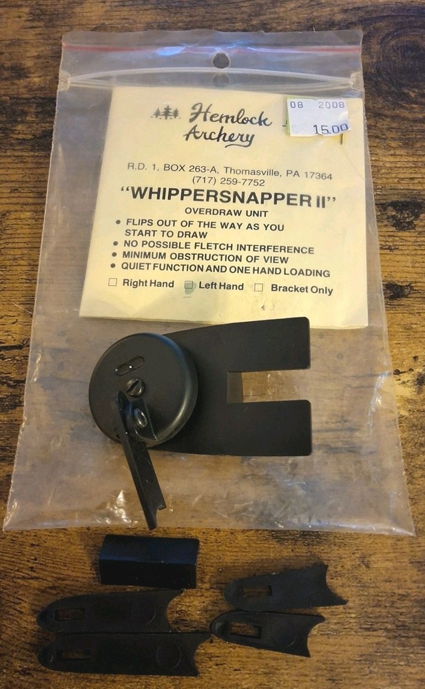 Hemlock Archery Whippersnapper II Overdraw Unit Left Handed