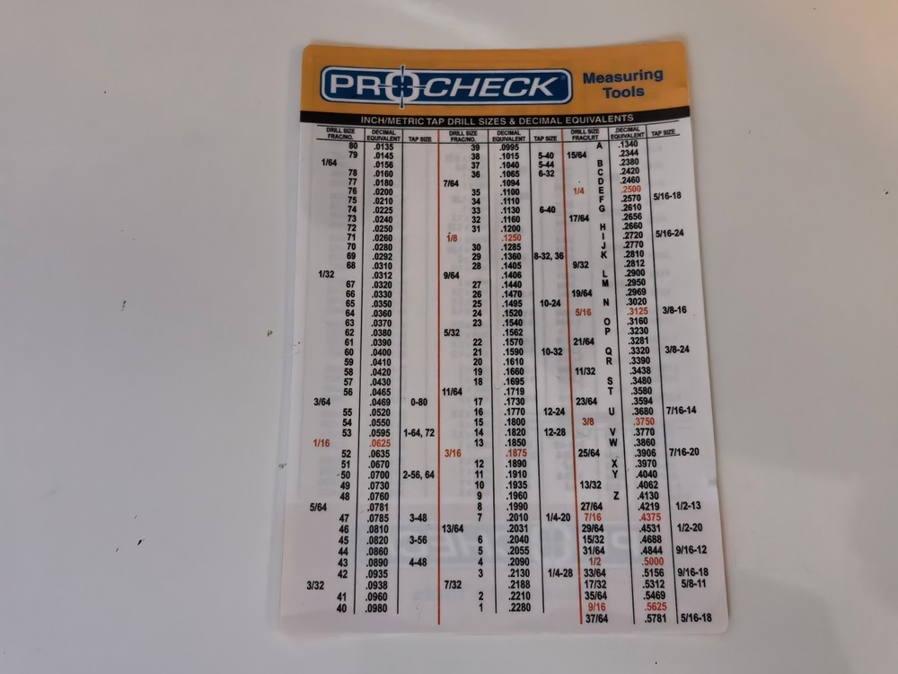 PROCHECK 6" Dial Calipers White Face - .001" Reading (NB60CDC6)