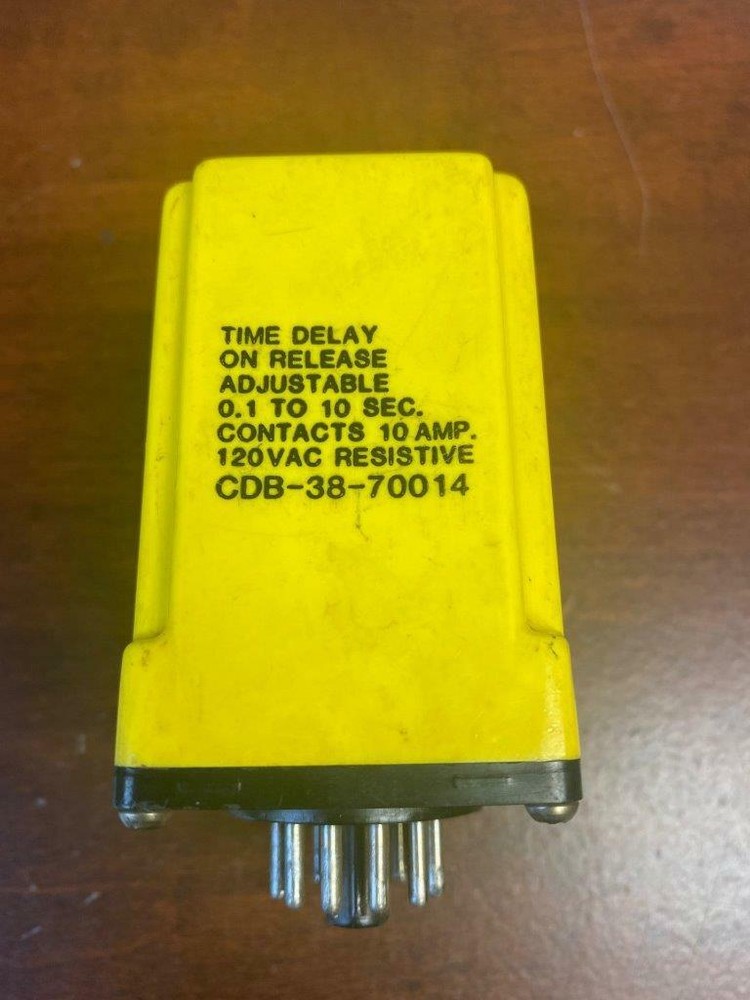 *POTTER & BRUMFIELD TIME DELAY CDB-38-70014 120VAC*