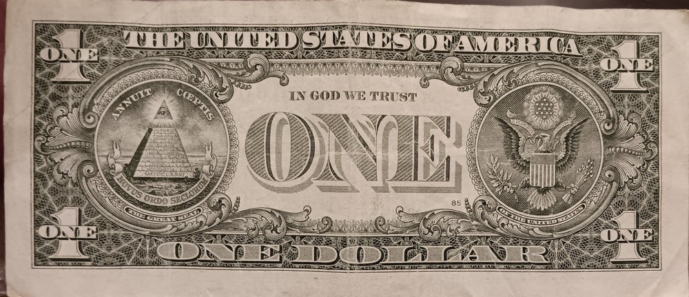 2013 B $1 Duplicate Star Note B04419609*