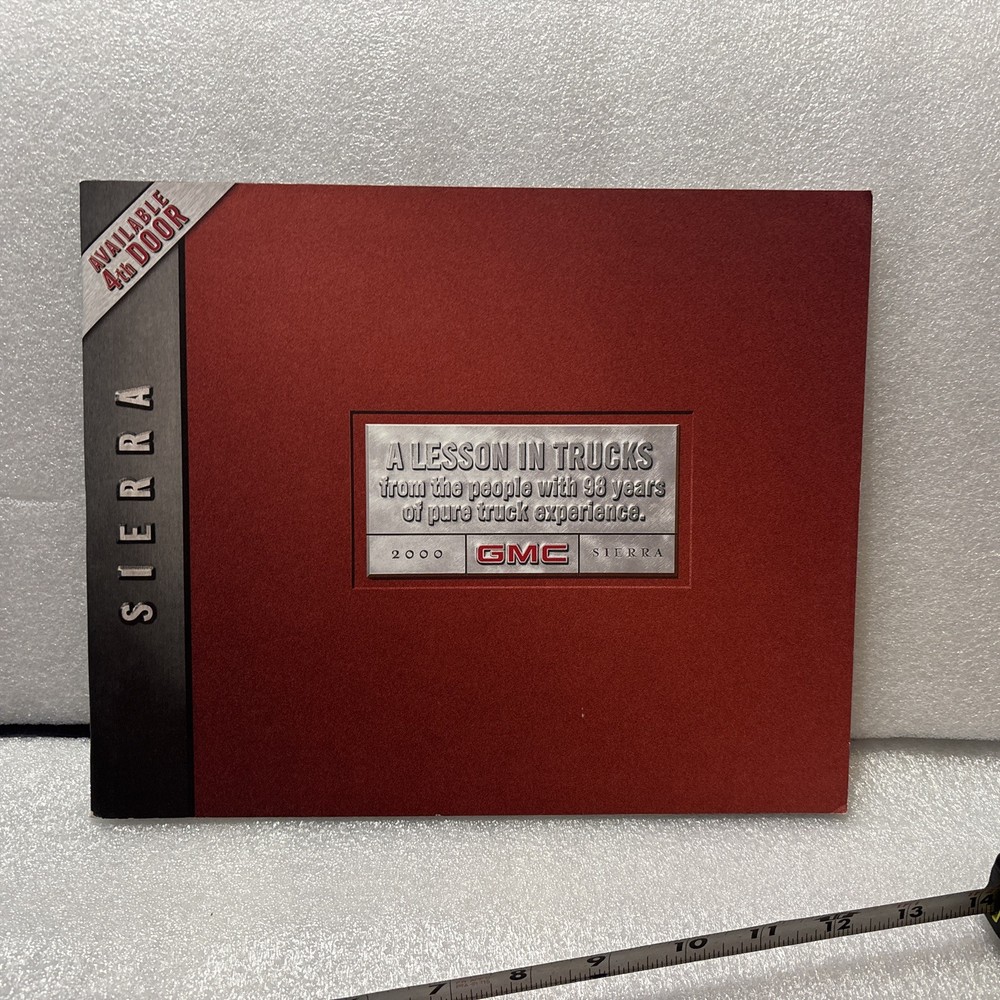 2000 GMC Truck Brochure Catalog