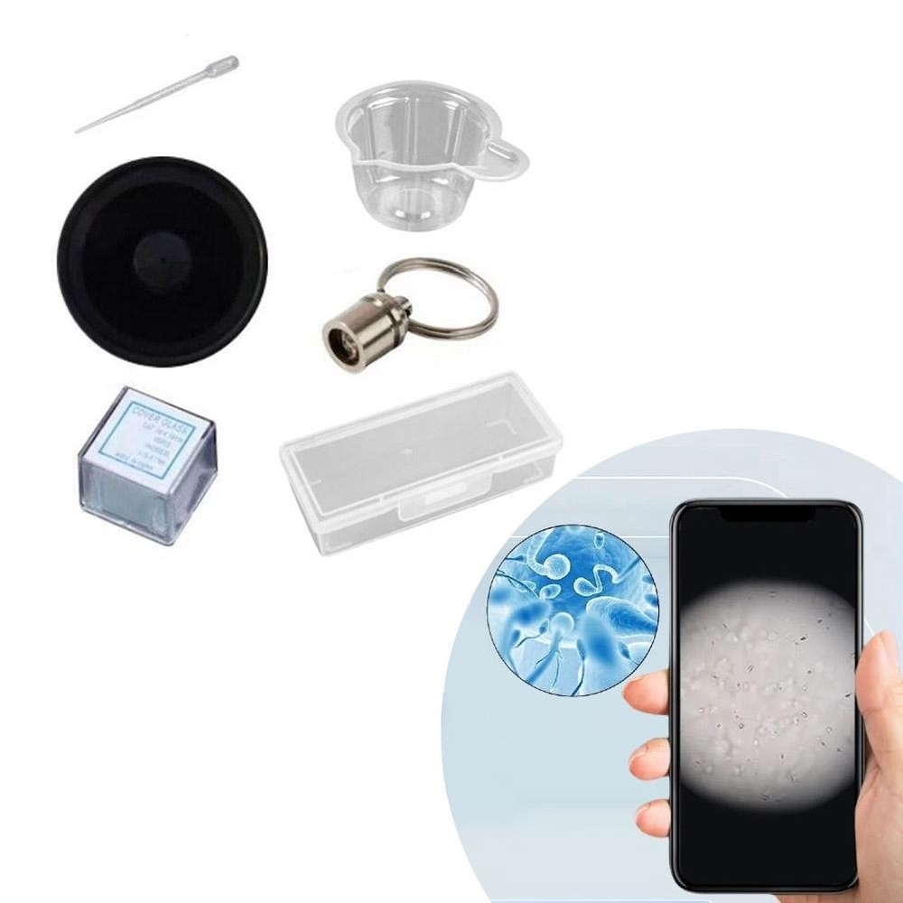 ·Mobile Phone Microscope Magnifying Glass Sperm Activity Detection J8X5