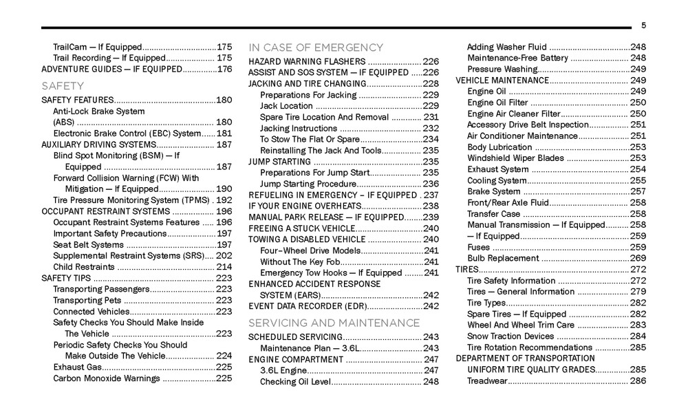 2025 Jeep Gladiator Owners Manual User Guide