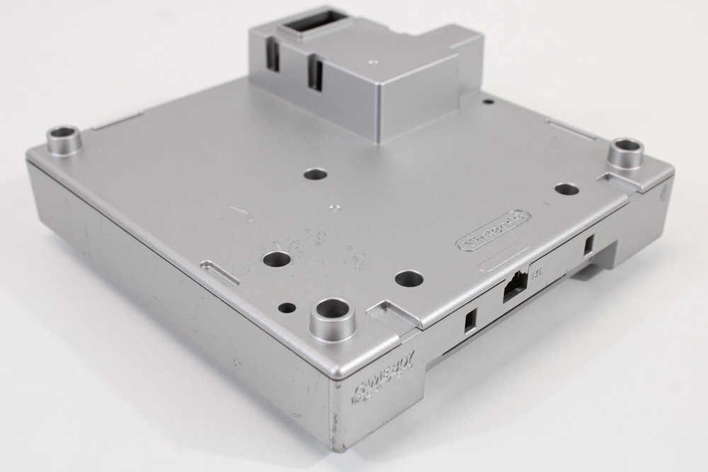 Nintendo GameCube Gameboy Advance GBA Player Replacement Shell Only Silver KPG62