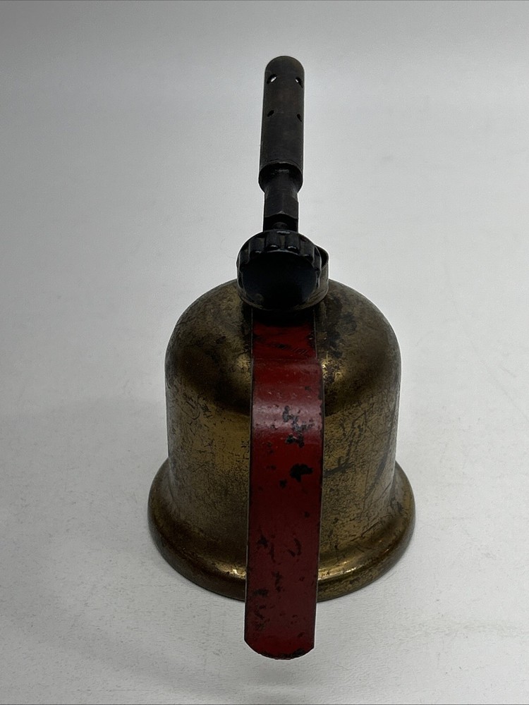 Vintage DUNLAP Brass Denatured Alcohol Torch, Empty