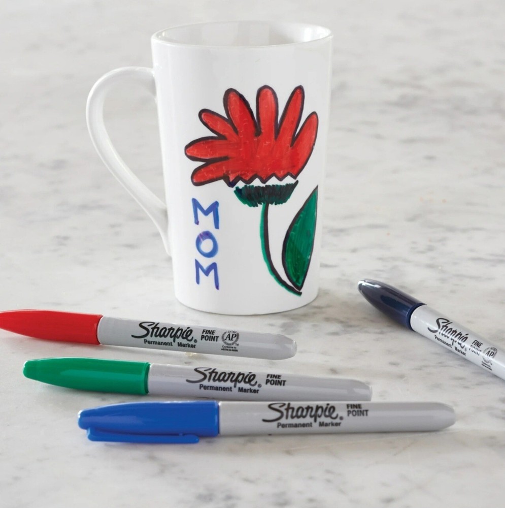 Sharpie Permanent Markers, Assorted Colors, 27 Count