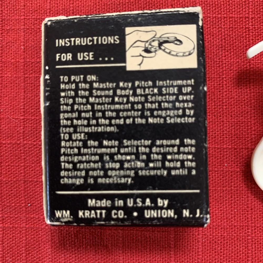 WM Kratt Master Key Note Selectors (lot of 5)