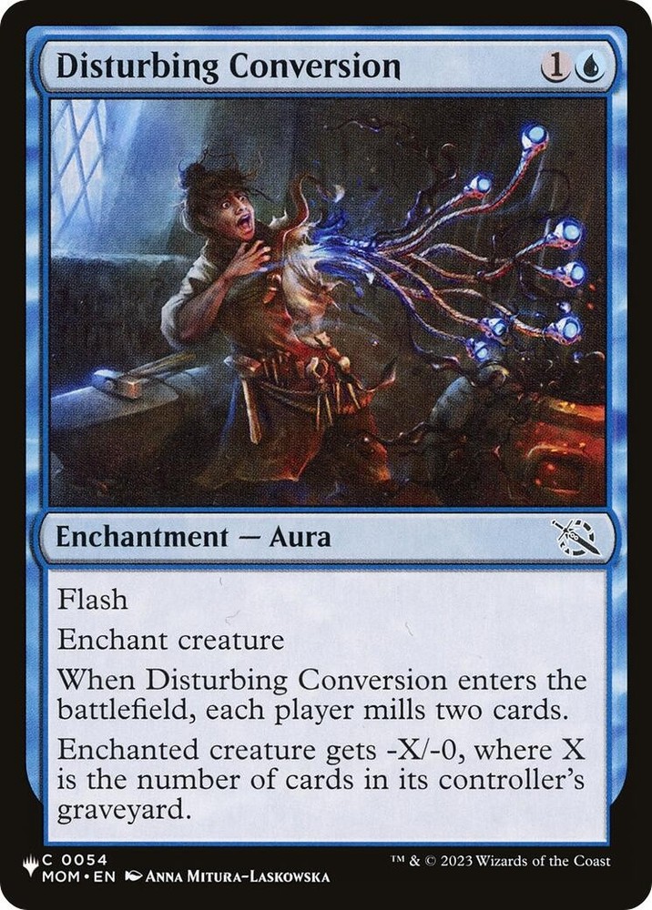 Disturbing Conversion The List Reprints 0054 MTG LP