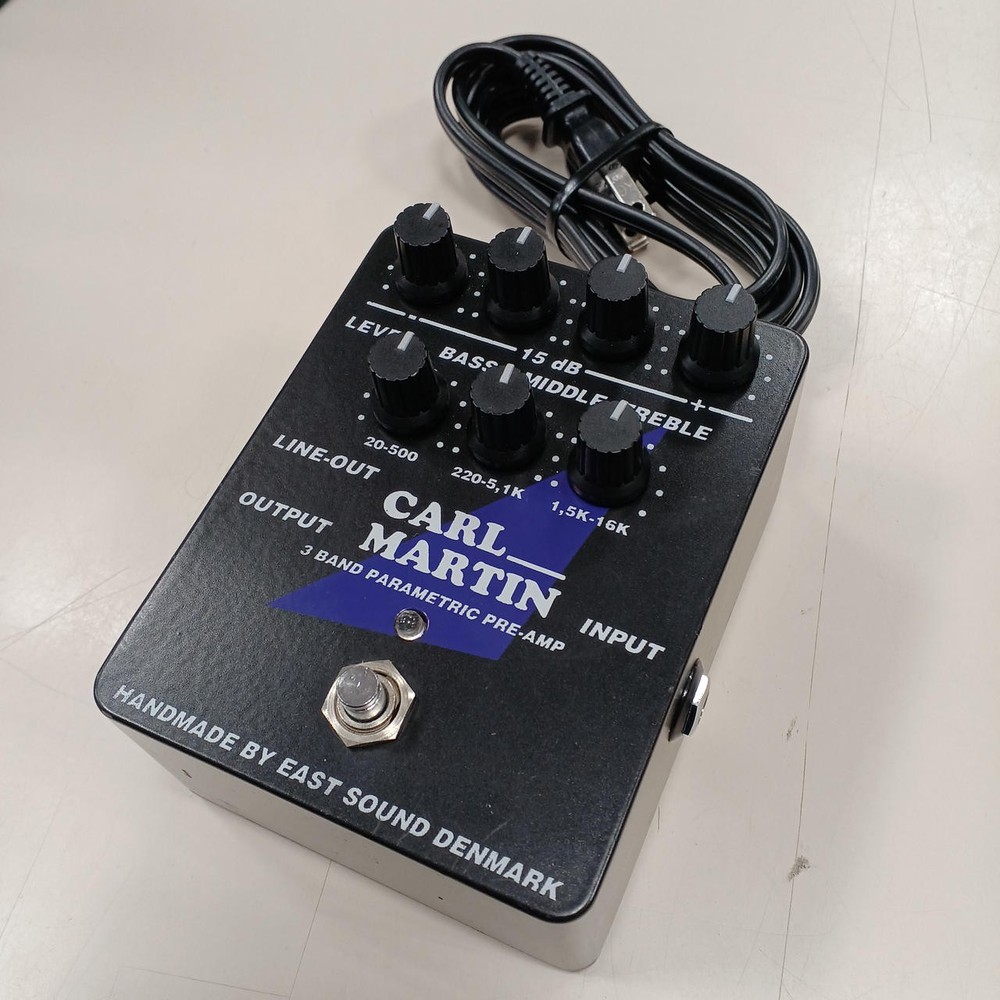 Carl Martin 3Band Parametric Pre-Amp Effector