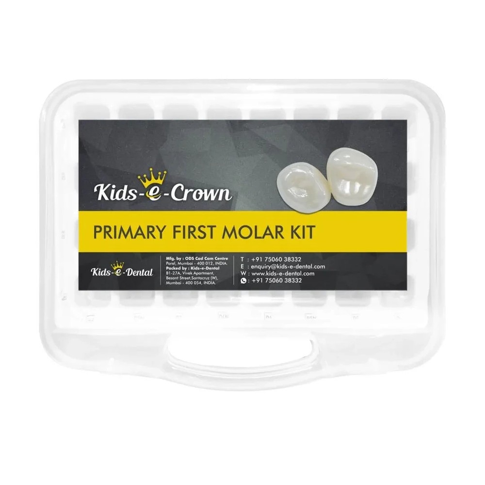Kids-e-Crown Zirconia Crowns Primary First Molar Kits