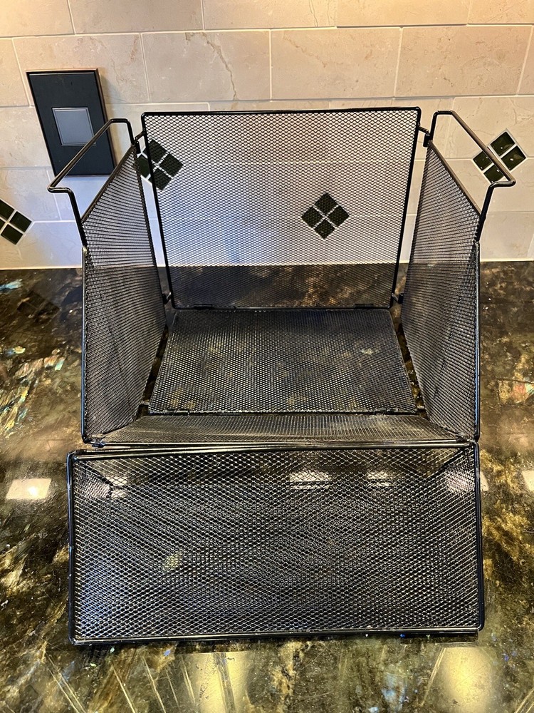 Foldable Desk Organizer with Vertical File Office Organization Storage