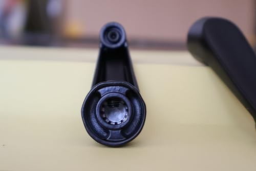 Window Crank Handle Replacement - Black 3/8" Spline Socket, Smooth 360° Operatio
