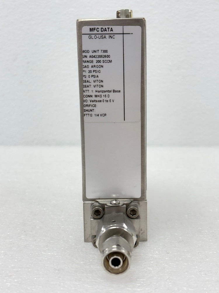 USED| Celerity / Unit UFC-7300 7300 Series High Performance Mass Flow Controller