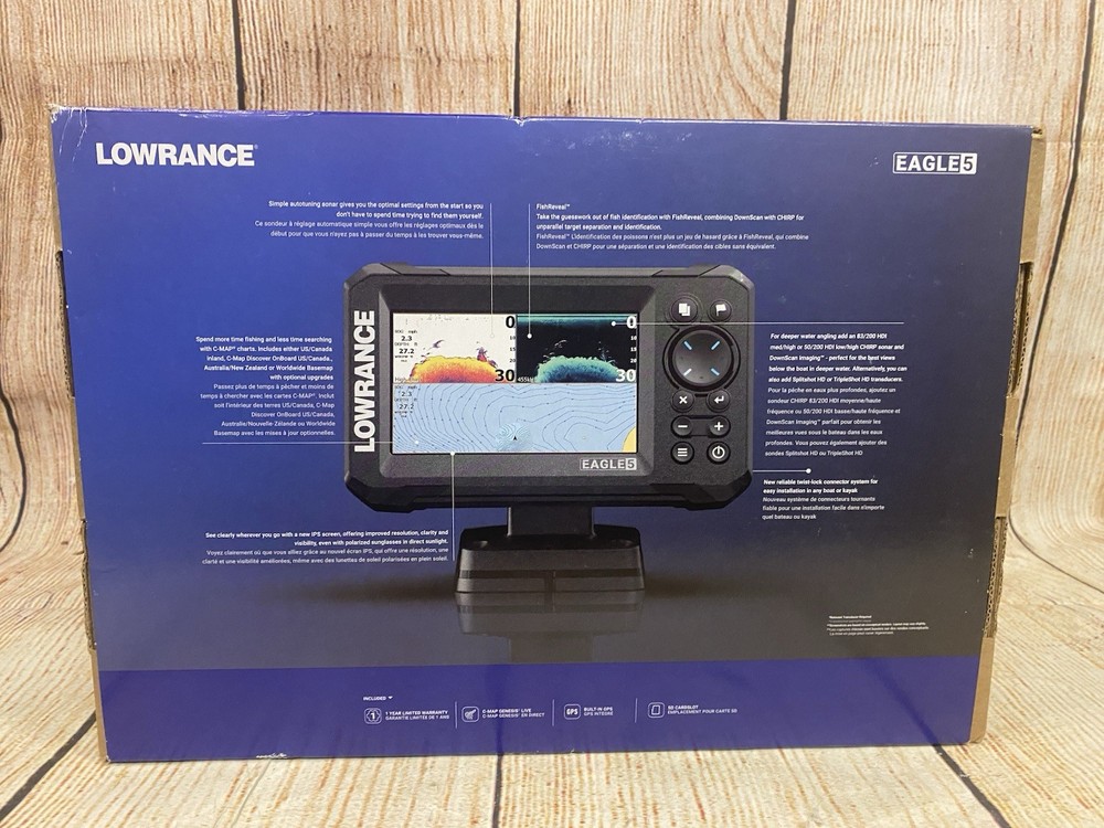 Lowrance Eagle 5 Splitshot HD