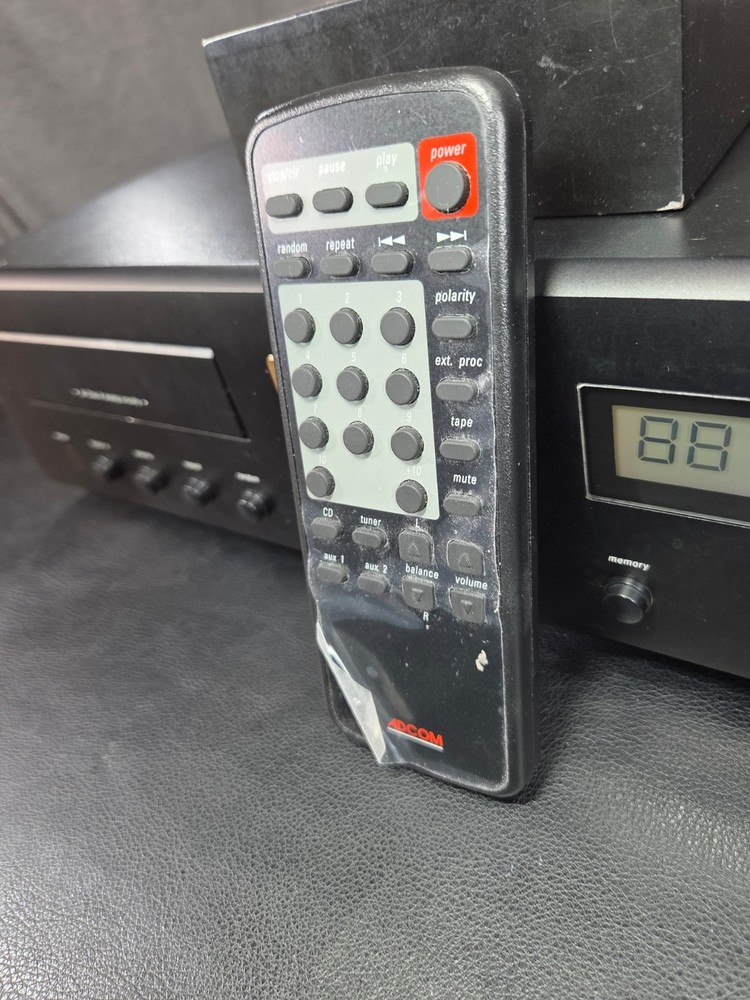 ADCOM GCD-750 CD Player/DAC w/ Remote VIDEO DEMO! 🎥📺✅