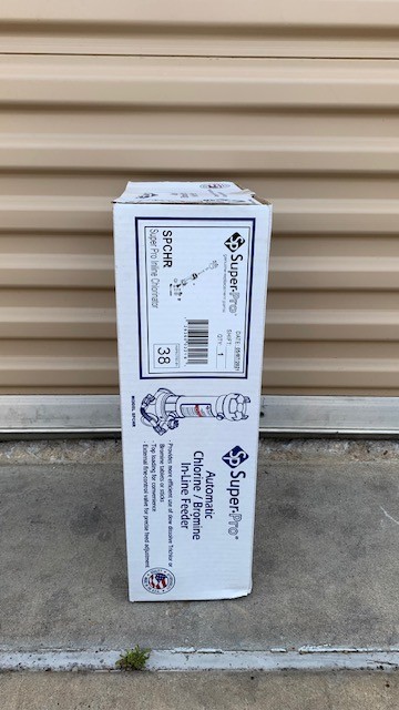 Super Pro Automatic Chlorine/ Bromine In-Line Feeder - SPCHR