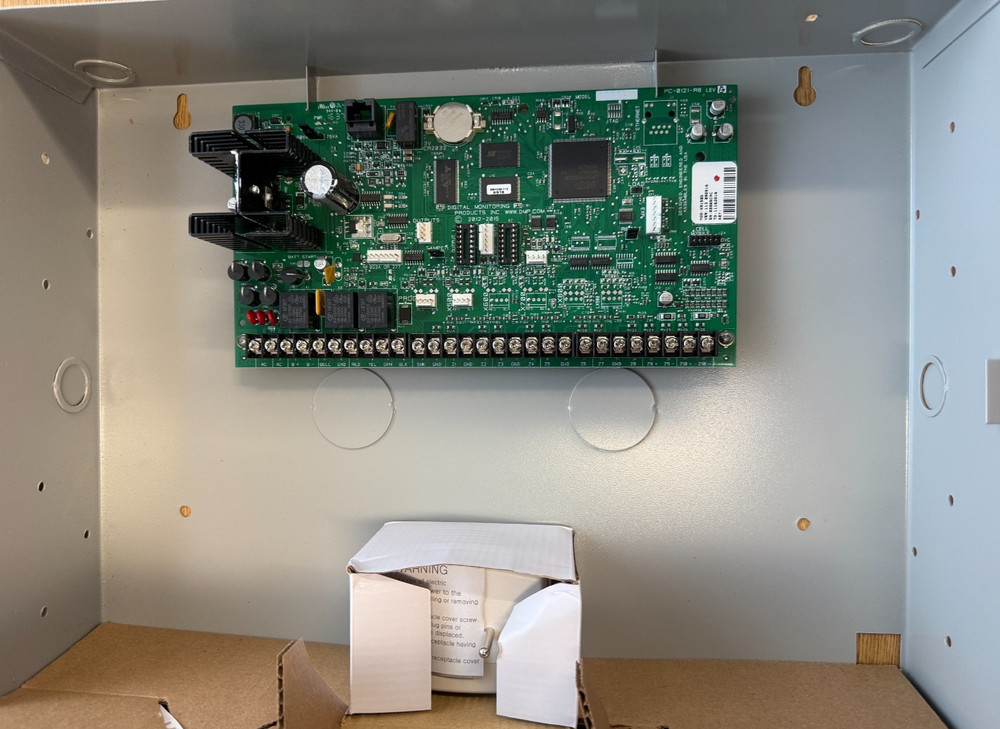 DMP XR150DL-G 142 Zone Dialer Panel with Grey Enclosure
