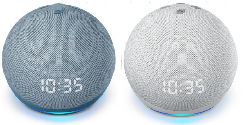NEW Amazon Echo Dot 4th Gen 2020 Smart Speaker with CLOCK Alexa WiFi Bluetooth