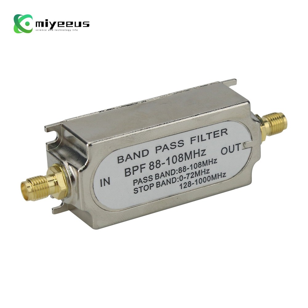 88-108MHz Band Pass Filter FM Frequency Modulation Filter RF LC Filter