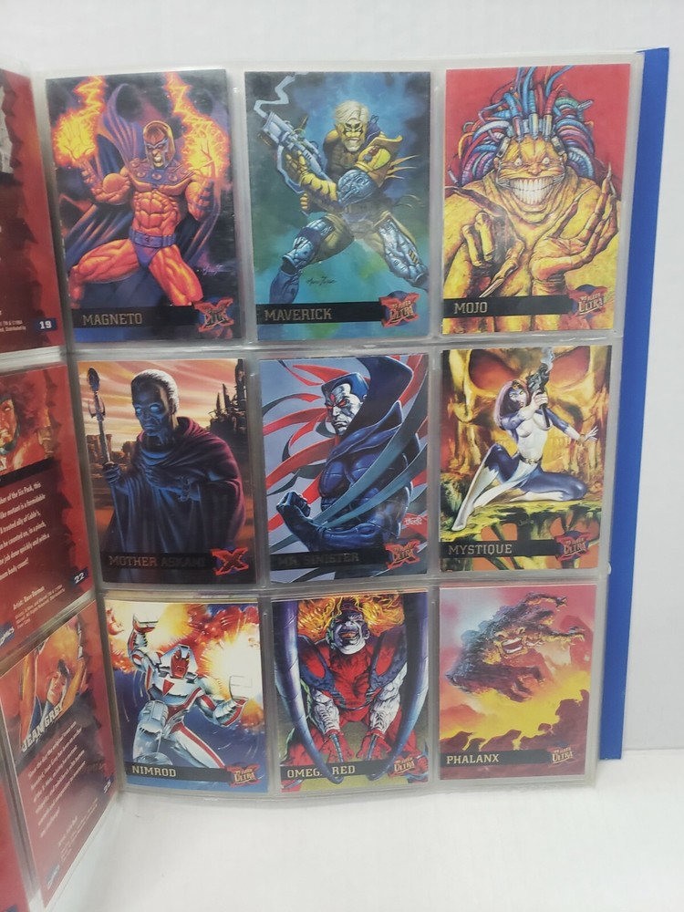 1995 FLEER ULTRA X-MEN COMPLETE SET - Base w/some Chases