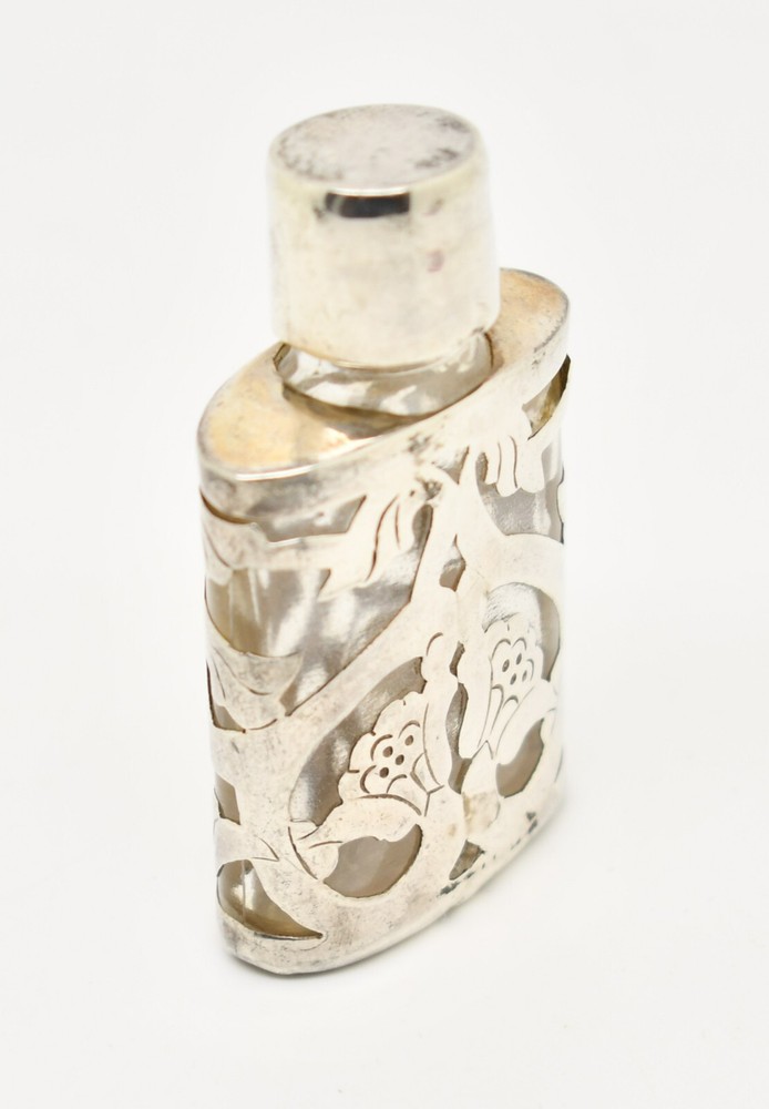 Gorgeous Sterling Silver Perfume Bottle #FMW018
