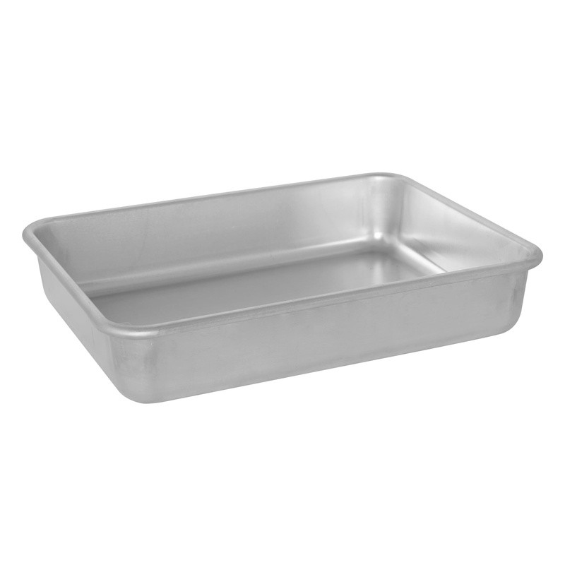 Aluminum Baking Pan 9x13 Rectangular Non-Stick High Wall Kitchen Bakeware New