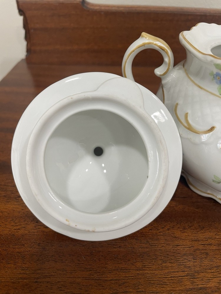 Schumann Bavaria Sugar Bowl Floral Pattern Preowned
