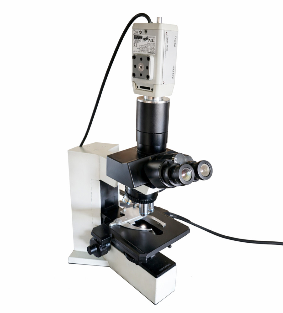 Olympus BX40 Upright Laboratory Microscope with Digital Camera