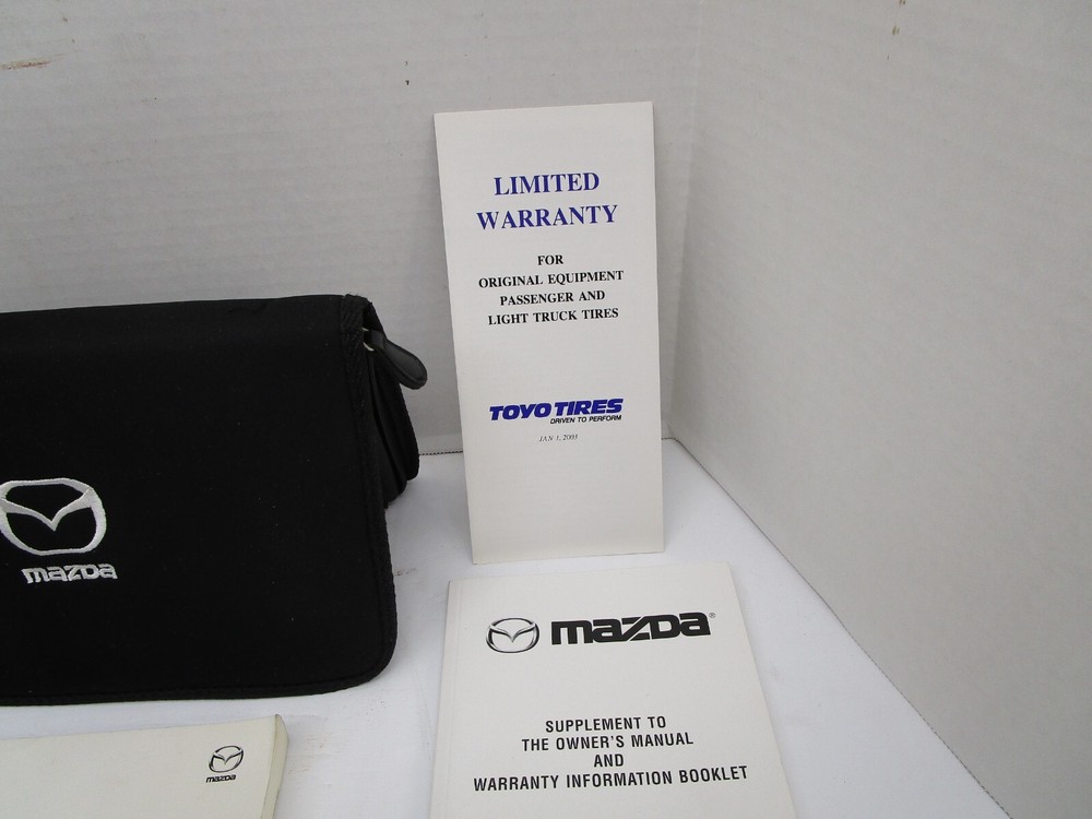 04 MAZDA 3 OWNERS MANUAL OEM